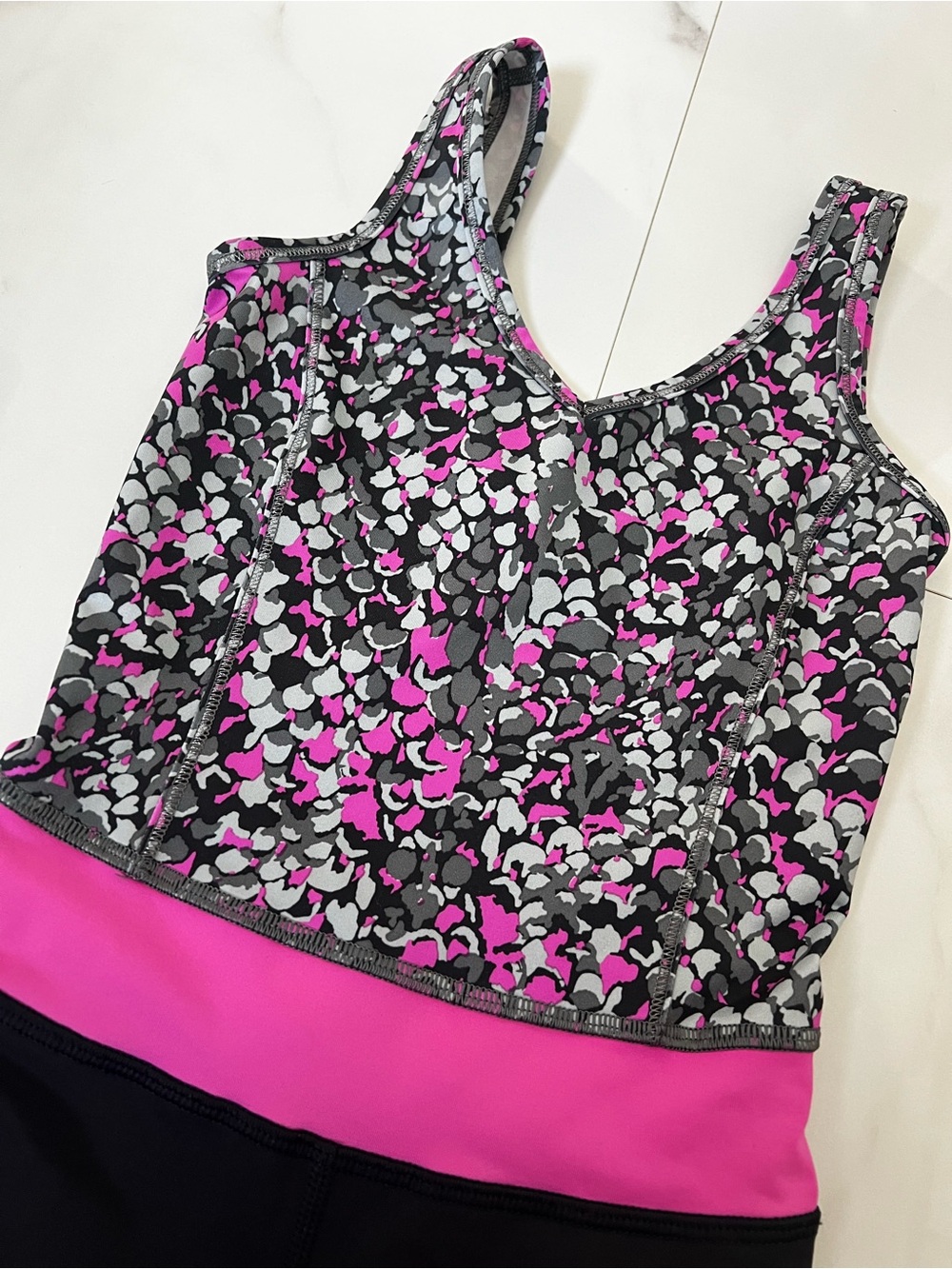 NWOT Ivivva by Lululemon Pulse on Pointe leotard bodysuit biketard - Picture 2 of 5